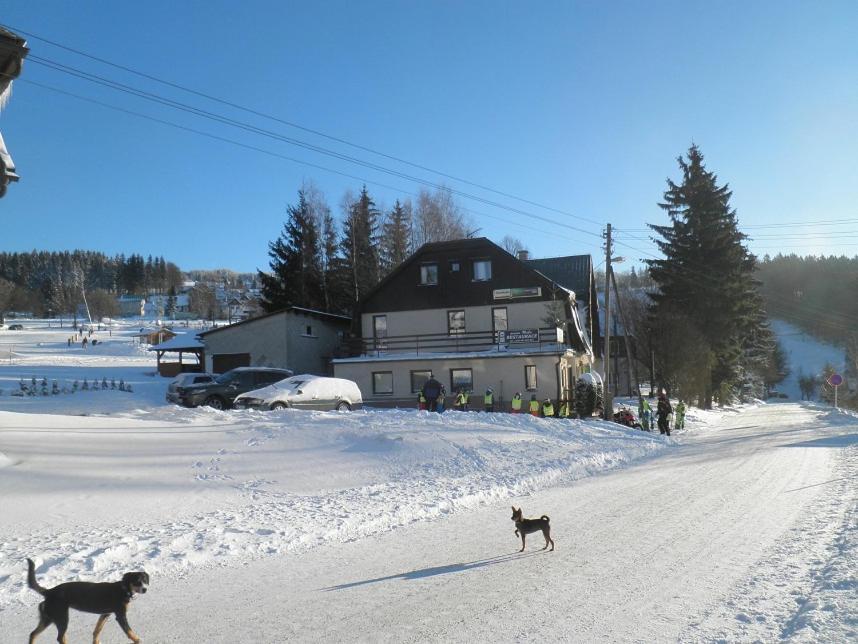 Restaurace A Penzion Maja Benecko Exteriör bild